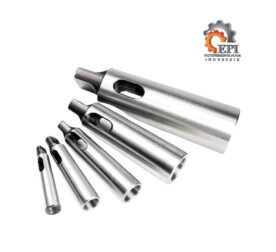 Adaptateur de manchon conique Morse MT6 vers MT1 haute précision pour machine-outil.