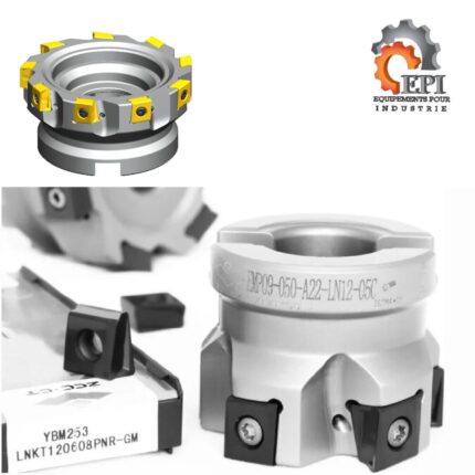 Fraise à plaquette 90° EMP09 LN12 ZCC