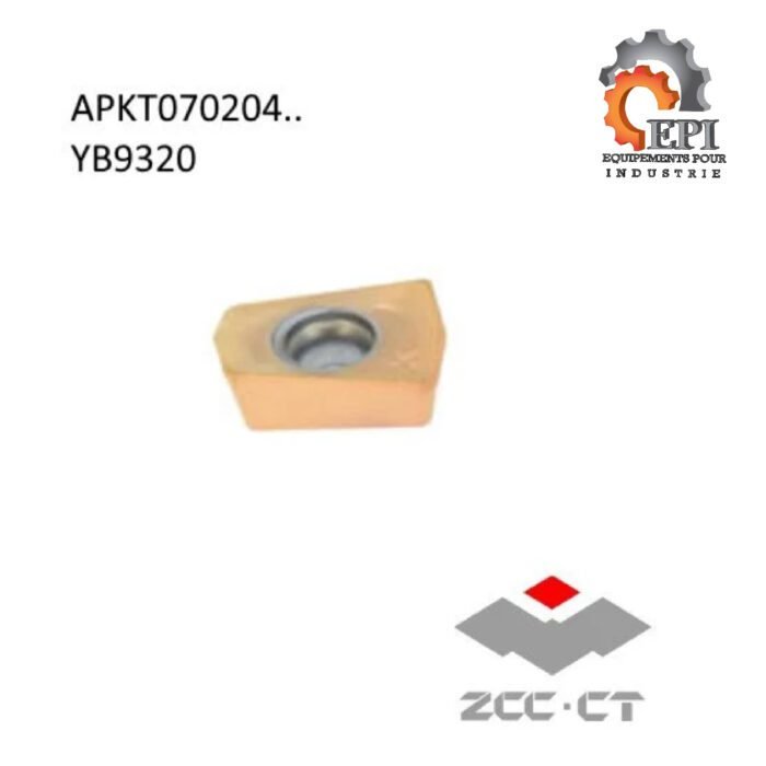 Plaquette de fraisage APKT0702 ZCC-CT