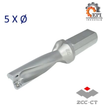 Foret à plaquettes ZSD05 5xØ ZCC-CT