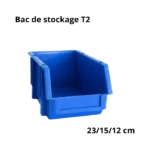 Bac à Bec de Stockage Bleu T1/T2/T3 | Rangement Atelier - Epi Industrie