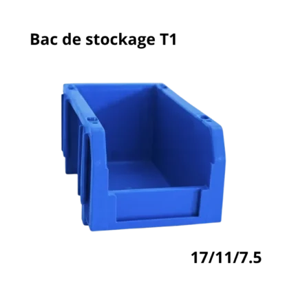 Bac à Bec de Stockage Bleu T1/T2/T3 | Rangement Atelier - Epi Industrie