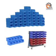 Bac à Bec de Stockage Bleu T1/T2/T3 | Rangement Atelier - Epi Industrie