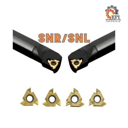 porte plaquette de filetage interieur snr pour plaquette 16ir