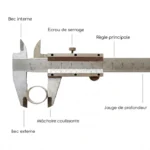 Pied à Coulisse Universel à Vernier Série ECO | Précision - Epi Industrie