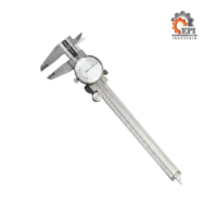 Pied à coulisse à montre série ECO professionnel en acier inoxydable fond blanc professionnel