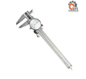 Pied à coulisse à montre série ECO professionnel en acier inoxydable fond blanc professionnel