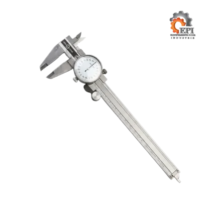 Pied à coulisse à montre série ECO professionnel en acier inoxydable fond blanc professionnel
