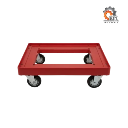 Chariot de Transport Roulant 600×400 mm | Charge Lourde - Epi Industrie