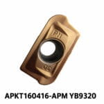 Plaquette de fraisage APKT160416-YB9320 ZCC-CT – Image 3