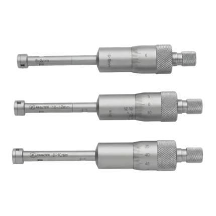 Jeu de micromètres d'intérieur 3 touches 6-12 mm – Précision 0,001 mm – SDM0064