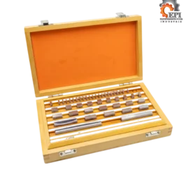 Jeu de cales étalon en acier – 32 Pc 64HRC