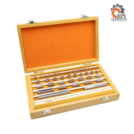 Jeu de cales étalon en acier – 32 Pc 64HRC
