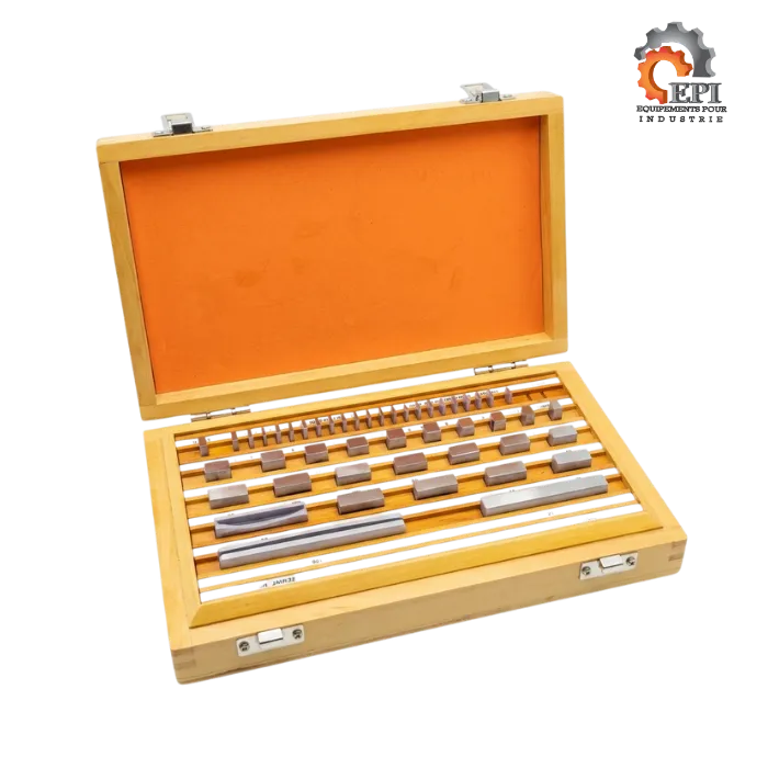 Jeu de cales étalon en acier – 32 Pc 64HRC Jeu de cales étalon en acier – 32 Pc 64HRC
