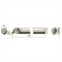 Porte-outil de tournage intérieur AKKO A40T SVQCR 16 – Compatible plaquettes VBMT 1604